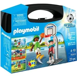 Playmobil Prenosný box veľký – basketbalisti