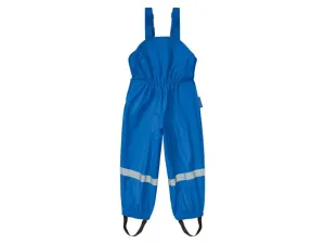 Playshoes Dievčenské/Chlapčenské nepremokavé nohavice na traky (86/92, modrá)