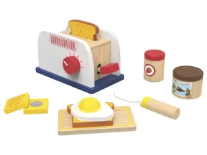 Playtive Detské drevené príslušenstvo do kuchyne v retro dizajne (hriankovač)