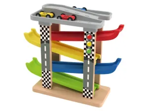 Playtive Drevená motorická hračka (pretekárska veža) #3994714