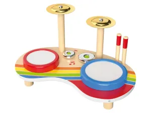 Playtive Drevený hudobný nástroj (bubnovací stôl) #8157401