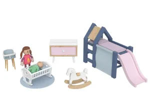 Playtive Nábytok do domčeka pre bábiky (detská izba) #4017970
