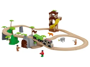Playtive Železničná súprava džungľa/osobný vlak (džungľa)