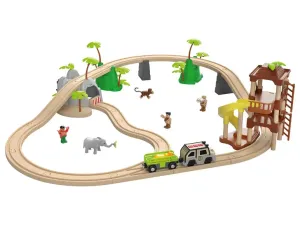 Playtive Železničná súprava Džungľa/Osobný vozeň (Džungľa)