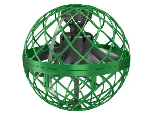 Playtive Lietajúca lopta s LED osvetlením (zelená)