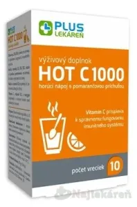 PLUS LEKÁREŇ Hot C 1000 horúci nápoj 10ks