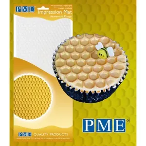 PME Odtlačková štrukturálna fólia Honeycomb - Medový plát 15 x 30,5 cm