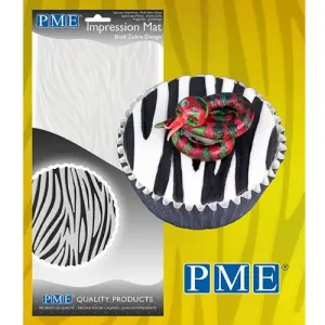 PME Odtlačková štrukturálna fólia Zebra 15 x 30,5 cm