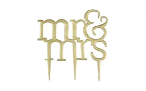 Šablóna na zápich Mr & Mrs - Modern - PME