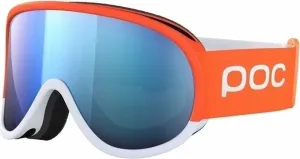 POC Retina Mid Race Zink Orange/Hydrogen White/Partly Sunny Blue Lyžiarske okuliare