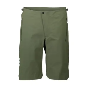 POC Cyklistické nohavice krátke bez trakov - ESSENTIAL ENDURO - zelená #6239571