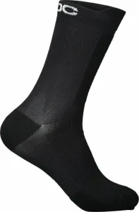 POC Lithe MTB Mid Sock Uranium Black M Cyklo ponožky