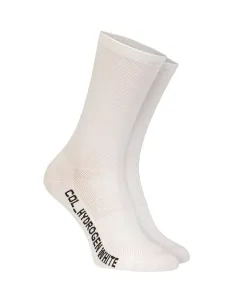 POC Vivify Sock Long Hydrogen White L Cyklo ponožky