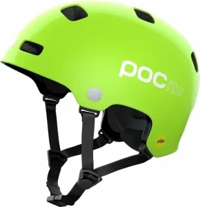 POC POCito Crane MIPS Fluorescent Yellow/Green 51-54 Detská prilba na bicykel