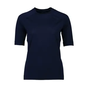 POC Cyklistické tričko s krátkym rukávom - LIGHT MERINO - modrá #6239530
