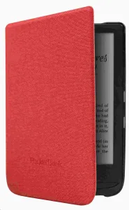 PocketBook puzdro Shell na 617, 618, 628, 632, 633, červené #78164