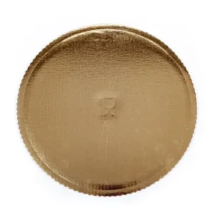 Podložka pod tortu okrúhla Ø 30cm lepenka, zlatá