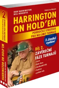 Pokerbooks Poker kniha Harrington on Holdem druhý díl česky - volume 2