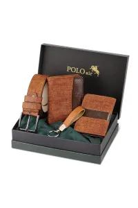 Polo Air Wallet - Brown - Plain #7477441