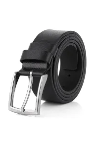 Polo Air Genuine Men's Leather Belt Black #8624556