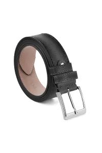 Polo Air Men's Leather Belt Black Color #8629549