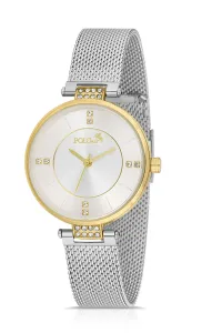 Polo Air Wicker Cord Women's Wristwatch Yellow-silver Color