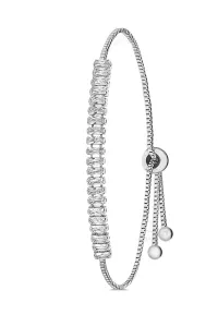 Polo Air Zircon Stone Adjustable Women's Baguette Watertrack Bracelet #7472345