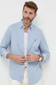 Bavlnená košeľa Polo Ralph Lauren pánska, regular, s golierom button-down, 710654408 #7440546