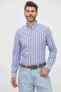 Bavlnená košeľa Polo Ralph Lauren pánska, regular, s golierom button-down