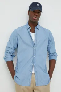 Bavlnená košeľa Polo Ralph Lauren pánska, regular, s klasickým golierom #8937197