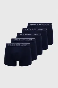 Boxerky Polo Ralph Lauren 5-pak pánske, čierna farba, 714864292
