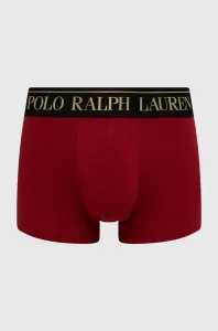 Boxerky Polo Ralph Lauren pánske, bordová farba #182457