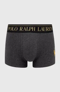 Boxerky Polo Ralph Lauren pánske, šedá farba