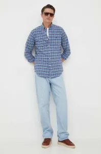 Košeľa Polo Ralph Lauren pánska, regular, s golierom button-down #8703720