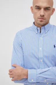 Košeľa Polo Ralph Lauren pánska, slim, s golierom button-down #9340464