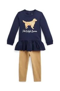 Sada pre bábätká Polo Ralph Lauren tmavomodrá farba #8765918