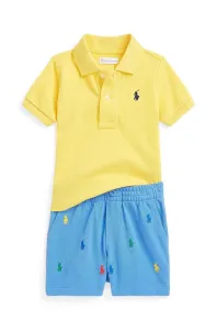Sada pre bábätká Polo Ralph Lauren žltá farba #7566503