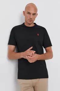 Tričko Polo Ralph Lauren pánske,čierna farba,jednofarebné,710811284001