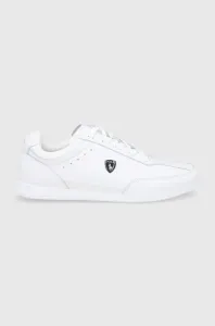 Kožená obuv Polo Ralph Lauren biela farba #177332