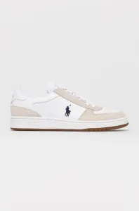Topánky Polo Ralph Lauren Polo Crt biela farba, 809834463002 #6877784