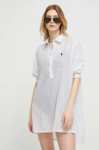 Bavlnená pyžamová košeľa Polo Ralph Lauren šedá farba #8676668