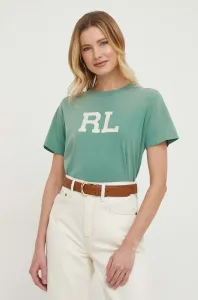 Bavlnené tričko Polo Ralph Lauren zelená farba #8921890