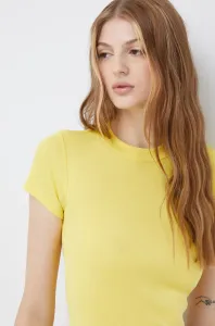 Bavlnené tričko Polo Ralph Lauren žltá farba, #7633629