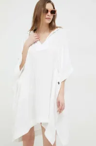 Bavlnený plážový plášť Polo Ralph Lauren biela farba #8701351
