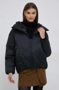 Páperová bunda Polo Ralph Lauren dámska, čierna farba, zimná, oversize #6125065