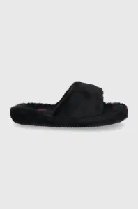 Papuče Polo Ralph Lauren čierna farba #7862805