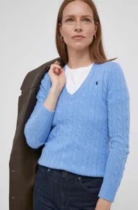 Vlnený sveter Polo Ralph Lauren dámsky, tenký #8745614