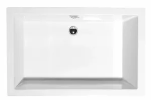 POLYSAN - DEEP hlboká sprchová vanička obdĺžnik 140x75x26cm, biela 72947