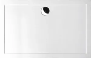 POLYSAN - KARIA sprchová vanička z liateho mramoru, obdĺžnik 100x90cm, biela 51111