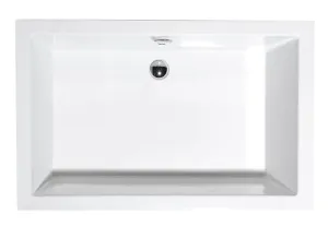 POLYSAN - DEEP hlboká sprchová vanička obdĺžnik 110x75x26cm, biela 72883